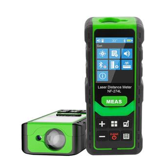 W-Star Laserový metr vzdálenosti WSNF274L, 80m,hlas, BT, zelený paprsek, sčítání, odčítání