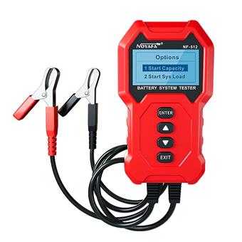 W-Star Tester batérií WSNF512, 12V, záťažový Test, min a pracovný V, odpor batérie
